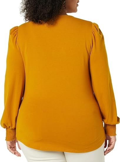 Mustard Long Sleeve Top image 4